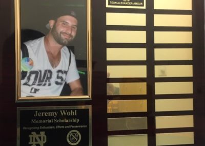 Jeremy Wohl Education Society Scholarship